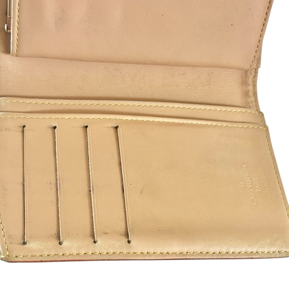 LV Multicolor White Kiss Lock Bifold Wallet - Picture 9 of 12